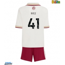 Arsenal Declan Rice #41 Tredjedraktsett Barn 2025-26 Kortermet (+ Korte bukser)